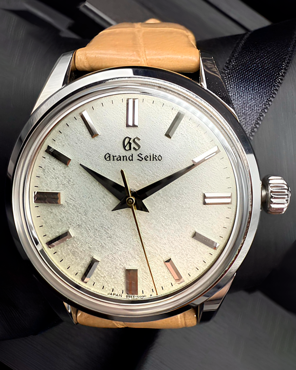 2022 Grand Seiko Elegance "Bantō" 37MM Silver Dial Leather Strap (SBGW281G)