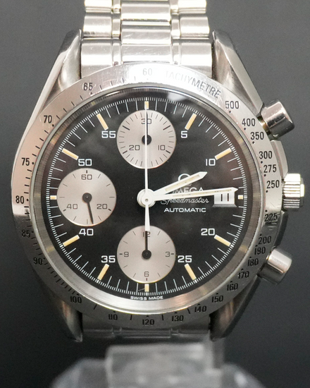 1995 Omega Speedmaster Date 39MM Black Dial Steel Bracelet (3511.50.00)
