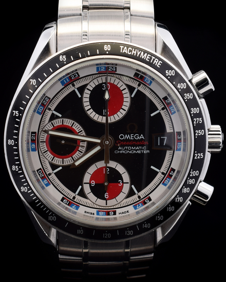 Omega Speedmaster Date 40MM Black Dial Steel Bracelet (3210.52.00)
