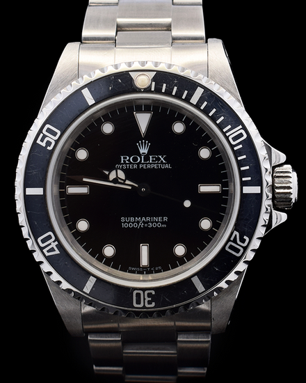 1998 Rolex Submariner No-Date 40MM Black Dial Oyster Bracelet (14060)