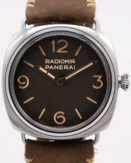 2021 Panerai Radiomir Eilean L.E. 45MM Brown Dial Leather Strap (PAM01243)