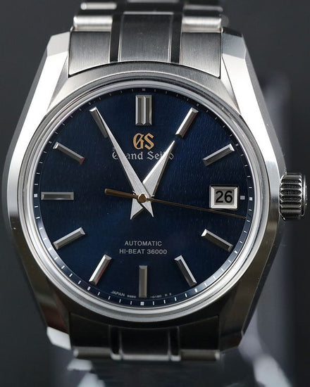 2025 Grand Seiko Heritage Collection 40MM Blue Dial Steel Bracelet (SBGH353)