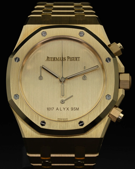 2023 Audemars Piguet Royal Oak "1017 ALYX 9SM" L.E. 41MM Yellow Gold Dial Yellow Gold Bracelet (26240BA.OO.1320BA.01)
