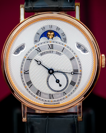 2019 Breguet Classique 39MM Silver Dial Leather Strap (7337BA/1E/9V6)