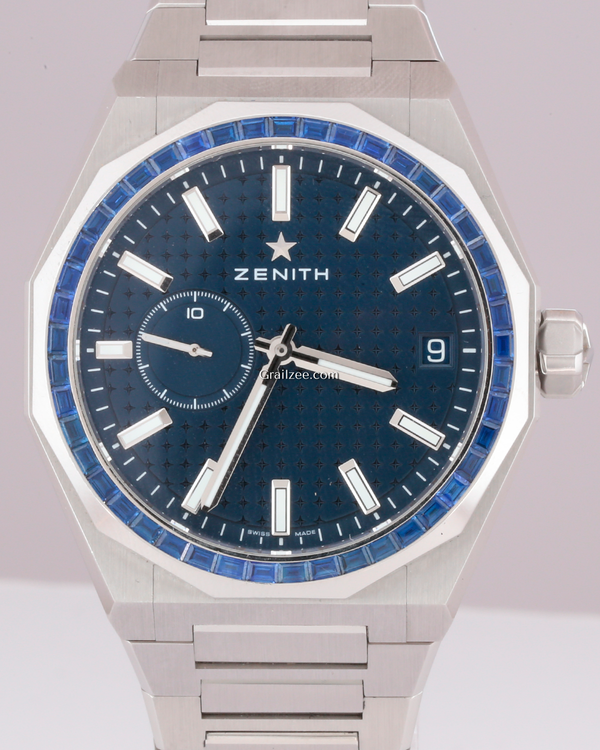 2024 Zenith Defy Skyline "Boutique Edition" 41MM Blue Dial Steel Bracelet (16.9300.3620)