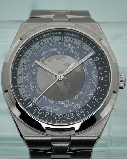 Vacheron Constantin Overseas World Time 43.5MM Blue Dial Steel Bracelet (7700V/110A-B172)