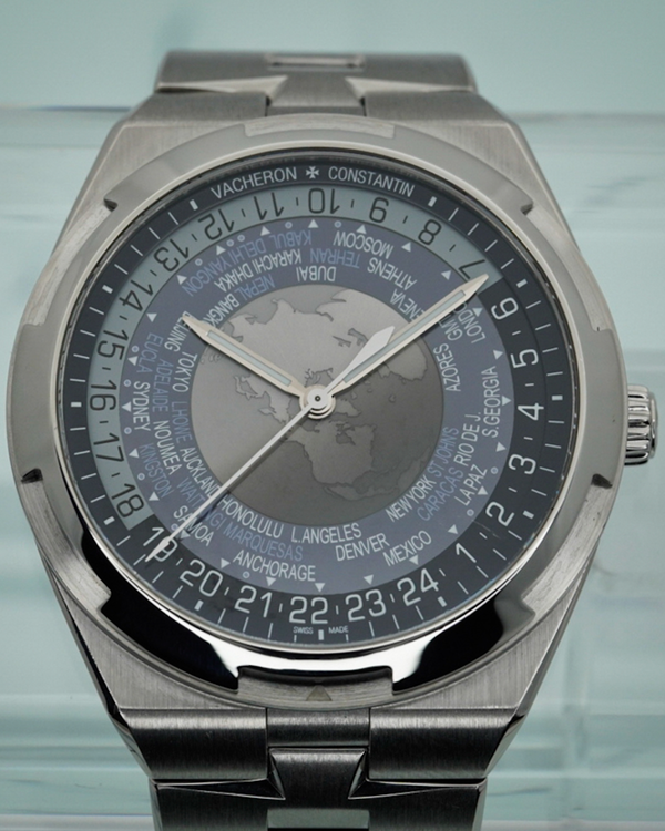 Vacheron Constantin Overseas World Time 43.5MM Blue Dial Steel Bracelet (7700V/110A-B172)