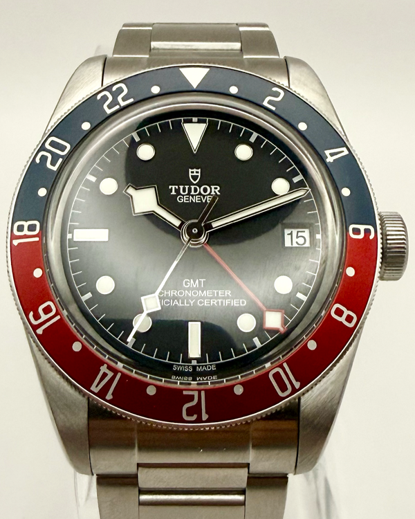 2020 Tudor Black Bay GMT "Pepsi" 41MM Black Dial Steel Bracelet (79830RB)