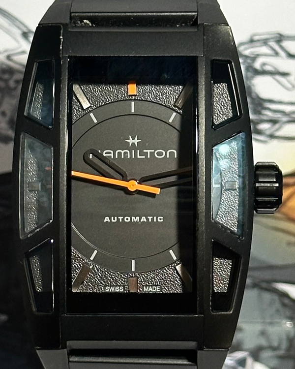 2025 Hamilton Broadway "Death Stranding 2" L.E. 36MM Black Dial Titanium Bracelet (H13605130)