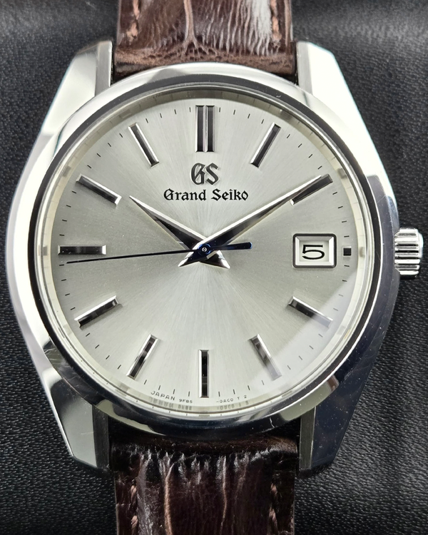 2023 Grand Seiko Heritage 40MM Quartz Silver Dial Leather Strap (SBGP001G)