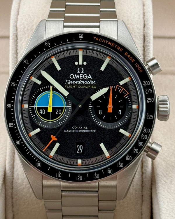 2025 Omega Speedmaster Pilot 40.85MM Black Dial Steel Bracelet (332.10.41.51.01.002)