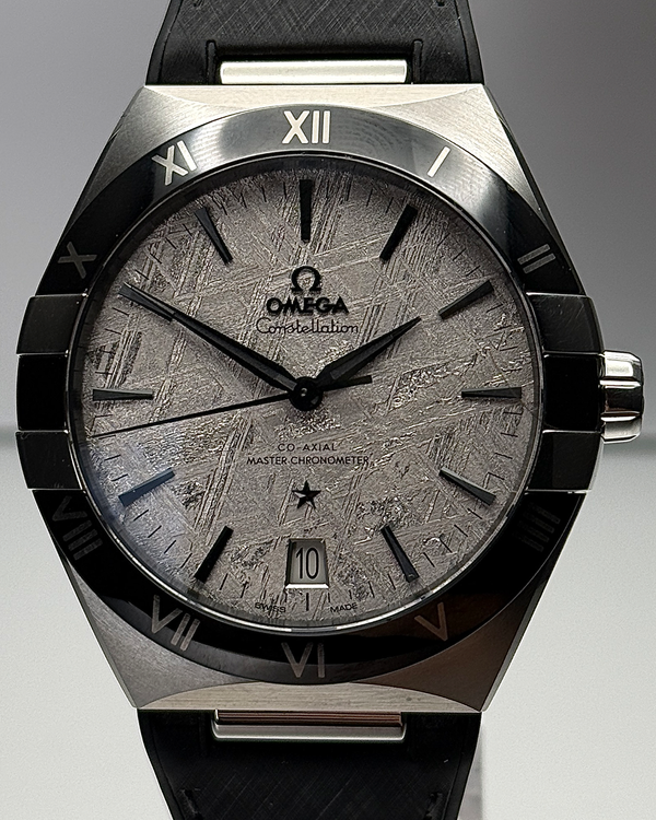 2024 Omega Constellation 41MM Meteorite Dial Leather Strap (131.30.41.21.99.001)