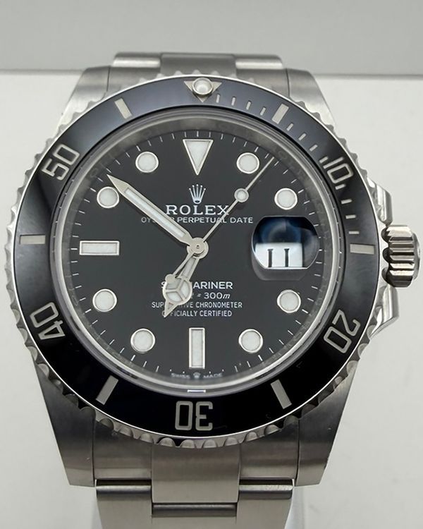 2025 Rolex Submariner Date 41MM Black Dial Oyster Bracelet (126610LN)