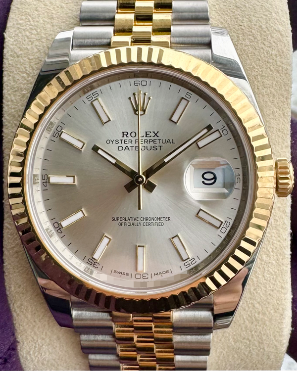 2016 Rolex Datejust 41MM Champagne Dial Two-Tone Jubilee Bracelet (126333)