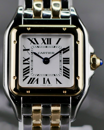 2026 Cartier Panthère De Cartier 23MM Quartz Silver Dial Two-Tone Bracelet (W2PN0018)