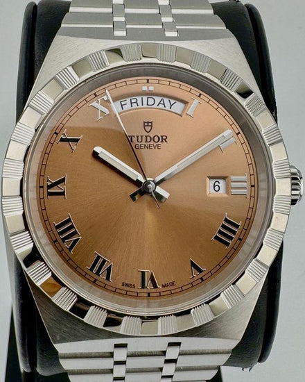 No Reserve - 2025 Tudor Royal 41MM Salmon Dial Steel Bracelet (28600)