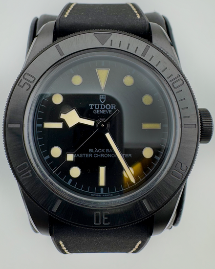 No Reserve - 2025 Tudor Black Bay 41MM Black Dial Rubber Strap (79210CNU)