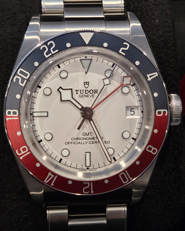2026 Tudor Black Bay GMT "Pepsi" 41MM White Dial Steel Bracelet (79830RB)