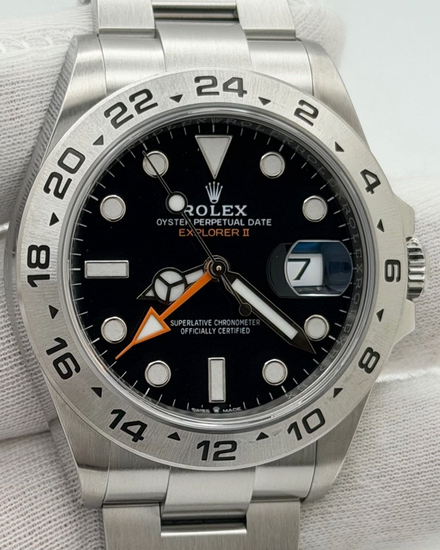 2023 Rolex Explorer II 42MM Black Dial Oyster Bracelet (226570)