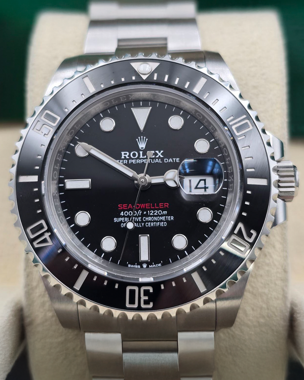 2022 Rolex Sea-Dweller 43MM Black Dial Oyster Bracelet (126600)