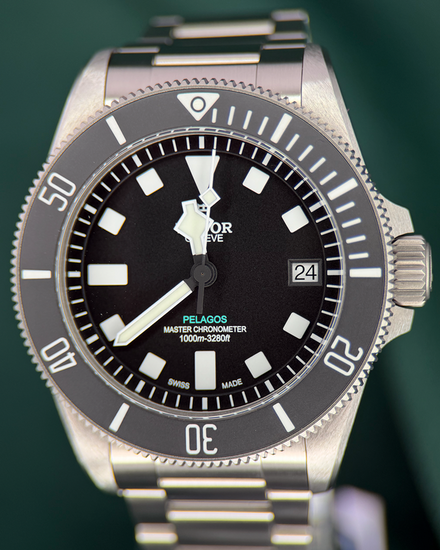No Reserve - 2025 Tudor Pelagos Ultra 43MM Black Dial Titanium Bracelet (2543C1A7NU)