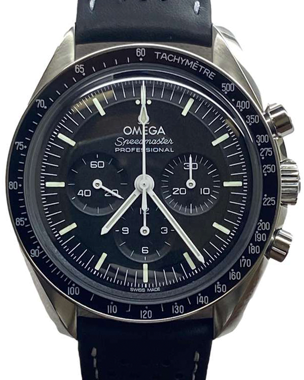 Omega Speedmaster Professional Moonwatch 42MM Black Dial Rubber Strap (310.30.42.50.01.001)