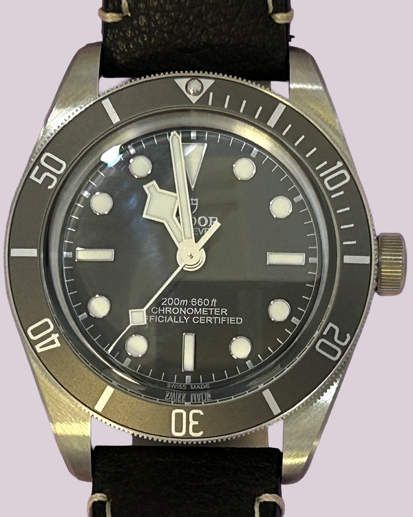2025 Tudor Black Bay 58' "925" 39MM Grey Dial Leather Strap (79010SG)