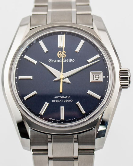2025 Grand Seiko Heritage Collection 40MM Blue Dial Steel Bracelet (SBGH353G)
