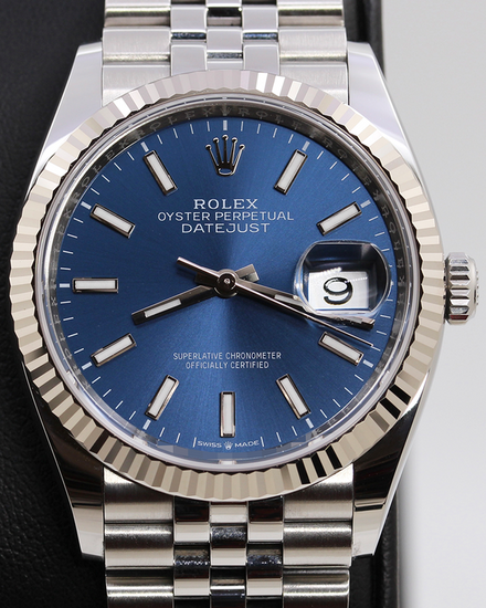 2025 Rolex Datejust 36MM Blue Dial Jubilee Bracelet (126234)