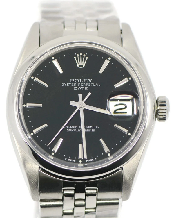 Rolex Oyster Perpetual 34MM Black Dial Jubilee Bracelet (1500)