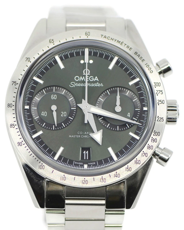 2024 Omega Speedmaster '57 40.5MM Green Dial Steel Bracelet (332.10.41.51.10.001)