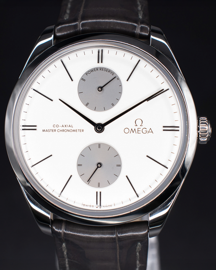 2023 Omega De Ville Trésor 40MM Silver Dial Leather Strap (435.13.40.22.06.001)