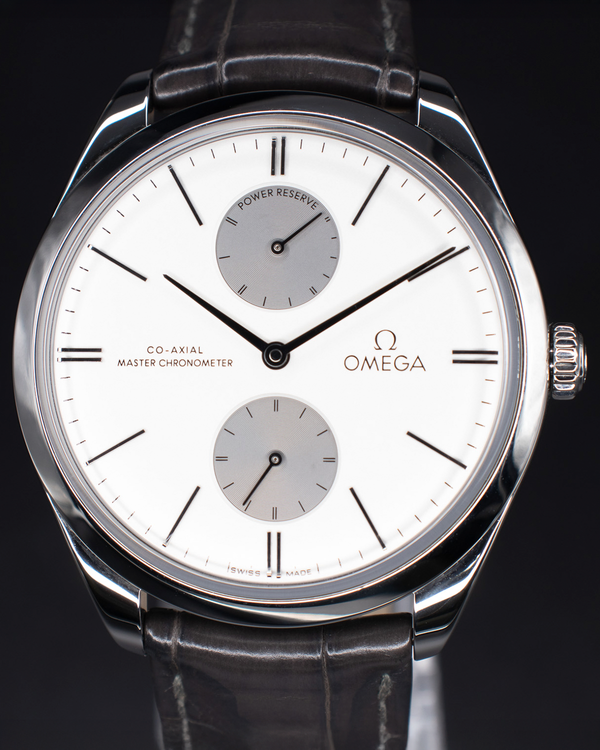 2023 Omega De Ville Trésor 40MM Silver Dial Leather Strap (435.13.40.22.06.001)