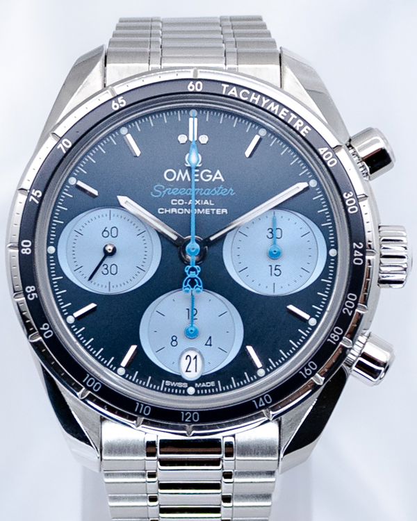SR 2024 Omega Speedmaster "Orbis Edition" S.E. 38MM Blue Dial Steel Bracelet (324.30.38.50.03.002)