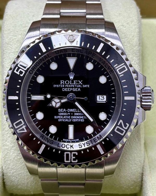 2012 Rolex Sea-Dweller Deepsea 44MM Black Dial Oyster Bracelet (116660)