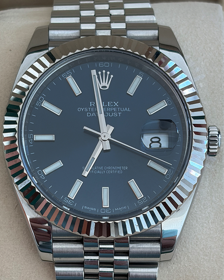 2019 Rolex Datejust 41MM Black Dial Jubilee Bracelet (126334)