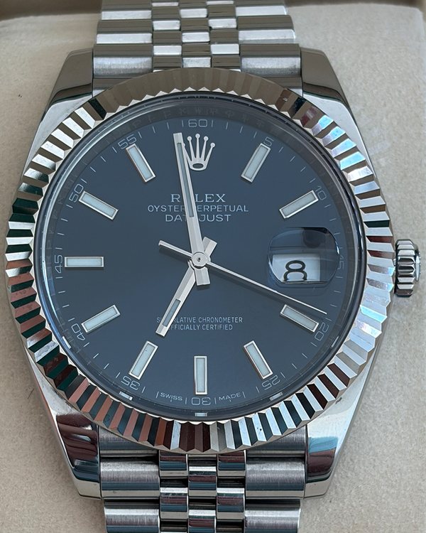 2019 Rolex Datejust 41MM Black Dial Jubilee Bracelet (126334)