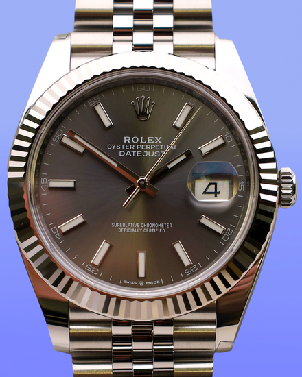 2026 Rolex Datejust 41MM Slate Dial Jubilee Bracelet (126334)
