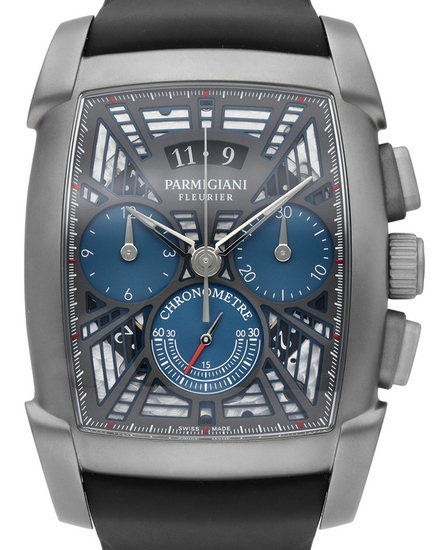 2025 Parmigiani Fleurier Kalpa Kalpagraphe 48.2MM Skeleton Dial Rubber Strap (PFC193-3042500-X01442)