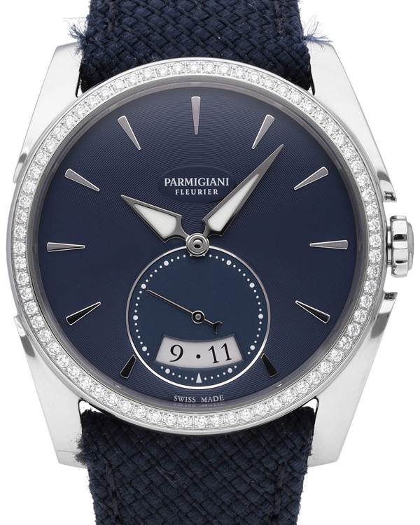 2025 Parmigiani Fleurier Tonda Metropolitaine 33.1MM Blue Dial Textile Strap (PFC273-0060600-X02521)