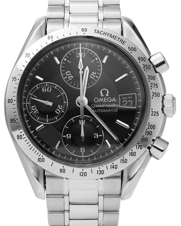 Omega Speedmaster Date 39MM Black Dial Steel Bracelet (3513.50.00)