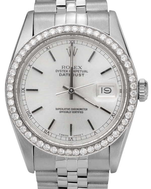 Rolex Datejust 36MM Silver Dial Jubilee Bracelet (16014)