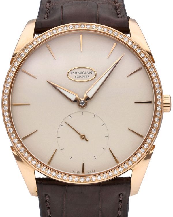 2025 Parmigiani Fleurier Tonda 39MM Silver Dial Leather Strap (PFC288-1062400-B10002)