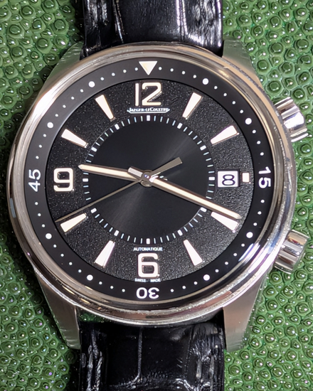 2019 Jaeger-LeCoultre Polaris Date 42MM Black Dial Leather Strap (Q9068670)