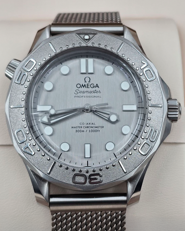 2025 Omega Seamaster Diver 300M 42MM Grey Dial Steel Bracelet (210.30.42.20.06.002)