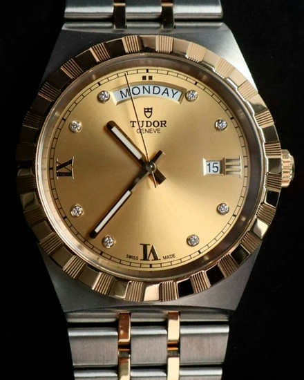 2025 Tudor Royal 41MM Champagne Dial Two-Tone Bracelet (28603)