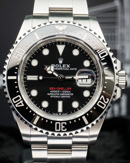 2021 Rolex Sea-Dweller 43MM Black Dial Oyster Bracelet (126600)