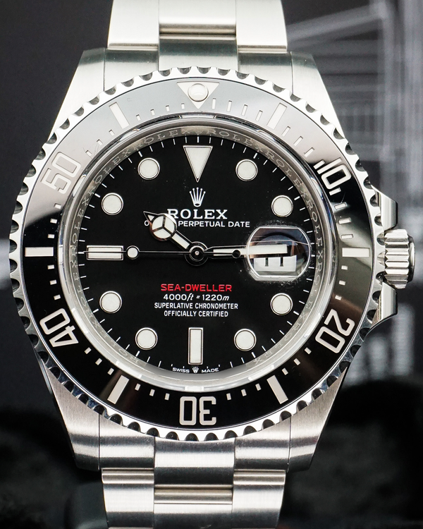 2021 Rolex Sea-Dweller 43MM Black Dial Oyster Bracelet (126600)