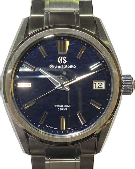 2025 Grand Seiko Evolution 9 Collection "Lake Suwa" 40MM Blue Dial Steel Bracelet (SLGA021G)