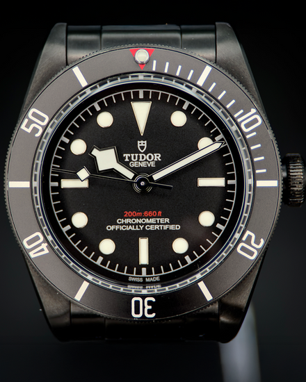 2017 Tudor Black Bay Dark 41MM Black Dial Steel Bracelet (79230DK)